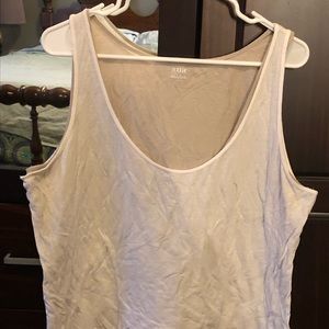 A.N.A. Sz. XL two piece sleeveless layered top